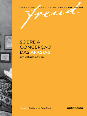cover image of Sobre a concepção das afasias
